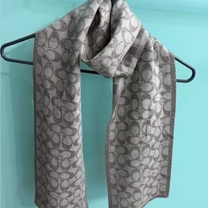 Coach Logo Scarf